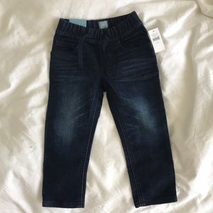 Dark blue jeans toddler